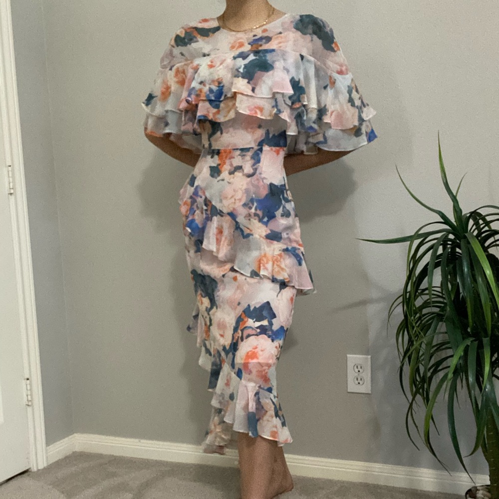 Gianni Bini floral midi dress.